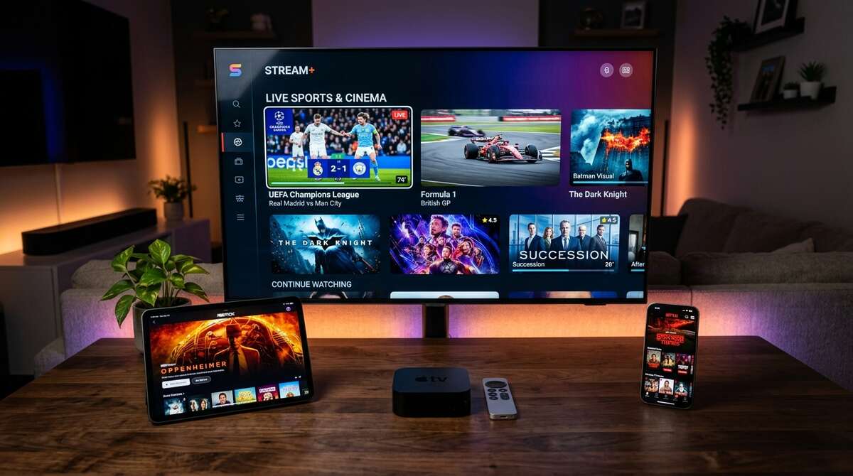 Compatibilité Smart TV, Apple TV, Fire TV Stick et smartphones